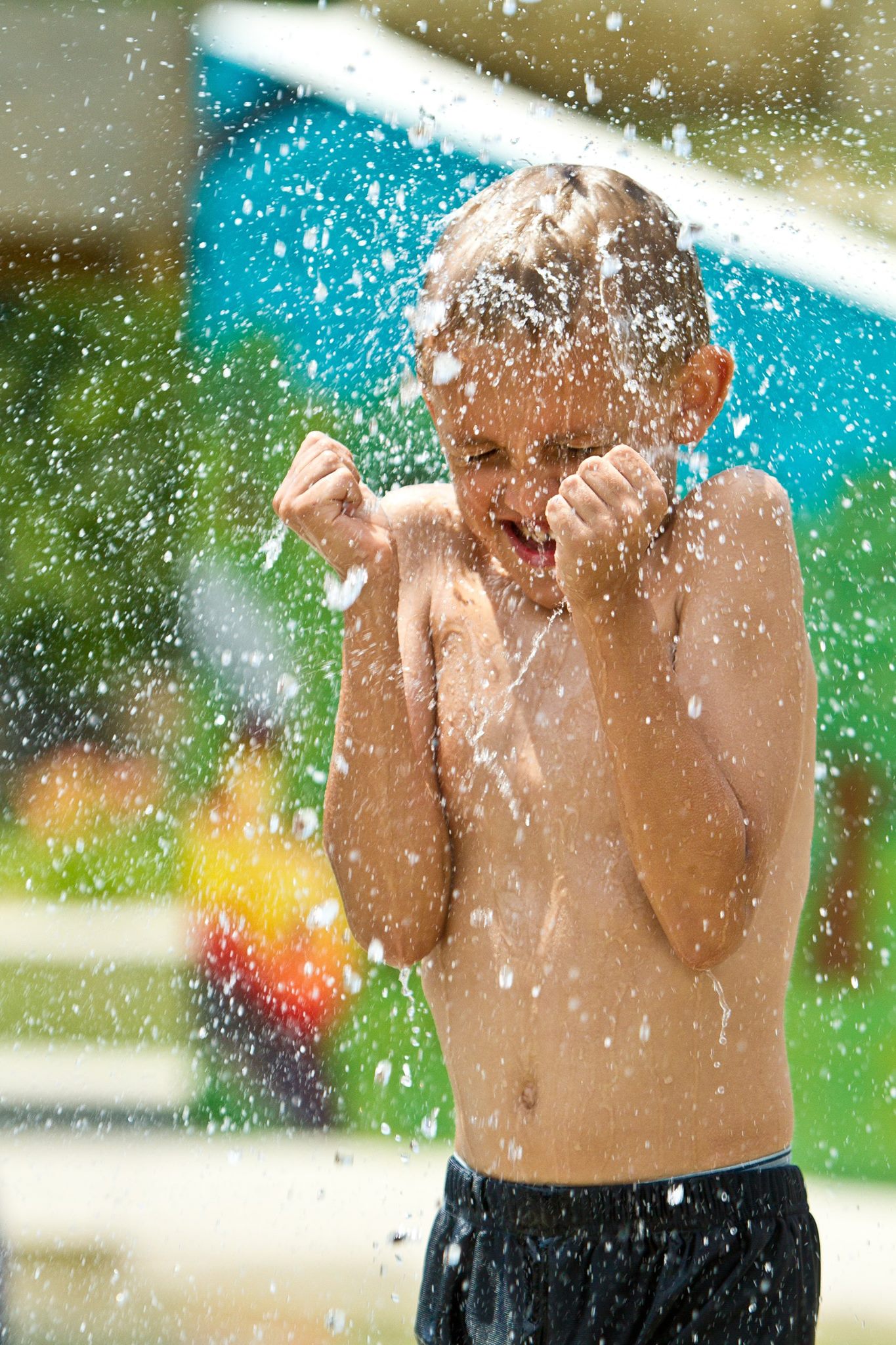 Child in Water